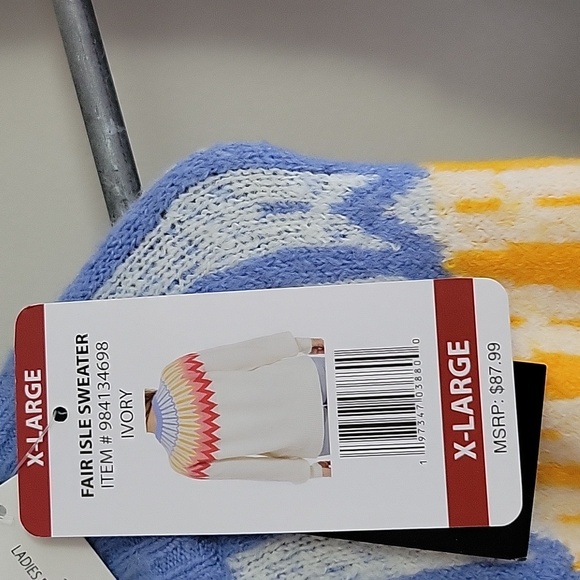 French Connection NWT, women's Fair Isle sweater - Picture 4 of 4